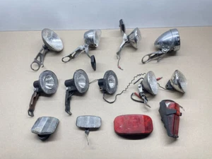 9x Faro Bicicletta Luce Lampada Riflettore Basta Lumotec Spartamet (112) - Foto 1 di 20