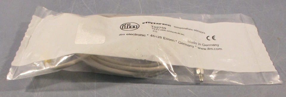 Sensor de temperatura IFM Efector 600 TS2759 TS-PT100A-Tornillo-IN M5 Foto 1 de 4