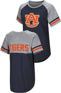 Camiseta Damas Tigres Auburn Gran Tamaño Azul Southbend Mangas Cortas - Imagen 1 de 8