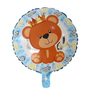 Blue Baby Teddy Bear Balloon Baby Shower Balloon Party Decoration