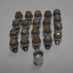 Tornillos de Rueda Mercedes W204 Pernos Seguridad Antirrobo - Bild 1 von 4