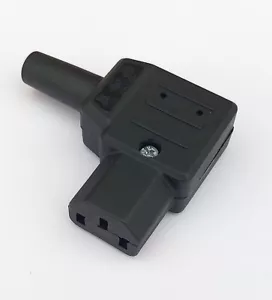 Connettore IEC placcato oro piatto 90 gradi Martin Kaiser ingresso cavo destro - Foto 1 di 3