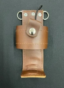 Firefighter Leather Radio Case Holder Sav-A-Jake - Brown - Picture 1 of 3