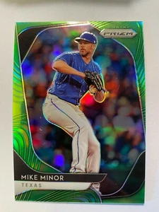 2020 Prizm  Lime Green Prizm #234 Mike Minor /125 - Texas Rangers - Picture 1 of 1