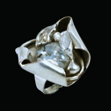 Jacob Hull. (Attributed). Ring with Glass-Stone. 1970s