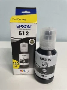 Epson T512 Tintenpatrone Schwarz Standardkapazität Neu/Open Box Black Ink - Bild 1 von 12