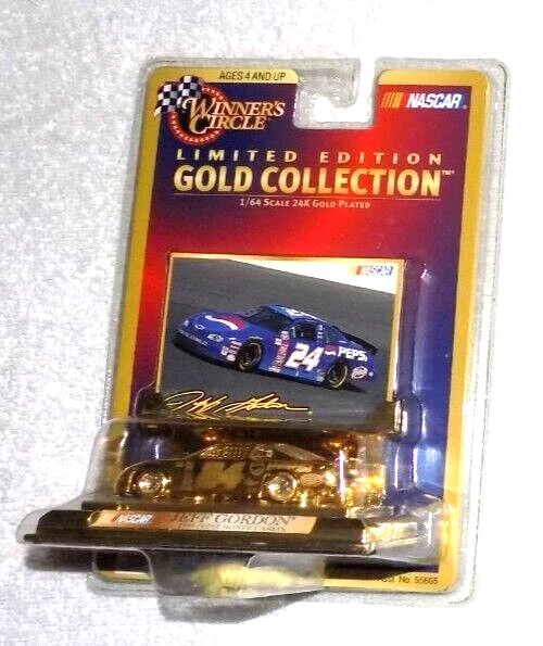 COLECCIÓN JEFF GORDON 1/64 PEPSI CHAPADO EN ORO 24K Foto 1 de 1