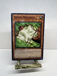 YuGiOh TCG Nimble Momonga EGO1-EN007 Konami Card - Imagen 1 de 4