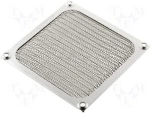 Lüfter Abdeckung mit EMI-Abschirmung für Lüfter 92x92 Metall - Bild 1 von 2