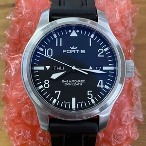 Orologio Uomo Fortis B-42 Flieger Day Date Automatico 655.10.158 di JP - Foto 1 di 13