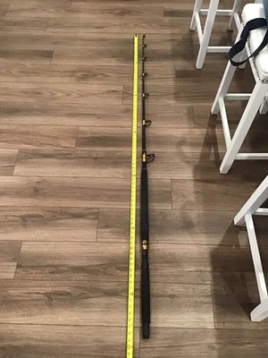 Caña de pescar de pie Fin-Nor 20-40 lb clase 6’6” Foto 1 de 4