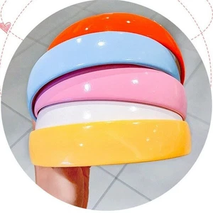 Diadema Banda Banda para el Cabello Piel Brillante Pinkycolor PU Damas Accesorio para el Cabello Niñas - Imagen 1 de 24