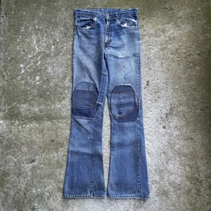 Jeans Levi's Big E Naranja Tab 646 Denim Bootcut Acampanados Bellbottom Vintage Años 60 70 - Imagen 1 de 24