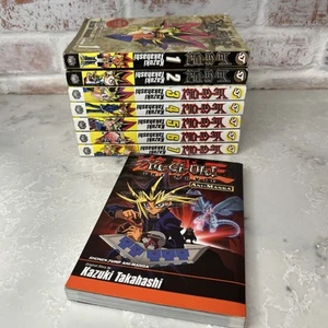 Yu-Gi-Oh! Manga Volumes 1–7 + Bonus Book English Viz Media Original Series - Imagen 1 de 5