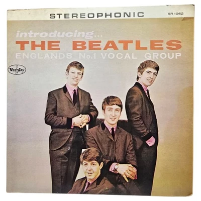 Introducing the Beatles - 1964 Vee Jay Records Vinyl  VJLP1062 - WORN SEE BELOW! - Image 1 of 4