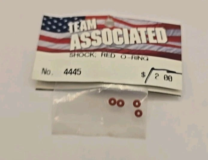 Team Associated Shock Red O Ring Shock Part O-Ring 4445 - Image 1 of 1