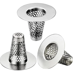 3 Stück Edelstahl Badezimmer Waschbecken Abfluss Siebe für 1"-1,6" Abfluss - Bild 1 von 6