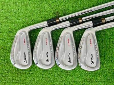 Srixon I-404 Forged Iron Set 4-9+PW RH Dynamic Gold S200 Stiff Flex Steel EL2921 - Image 1 of 4