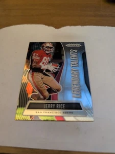 Jerry Rice 2019 Panini Prizm Legendary Talents - Picture 1 of 2