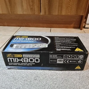 Behringer Minimix Mix800 Ultrakompakte Karaoke Maschine mit Sprachunterdrücker & Fx - Bild 1 von 5