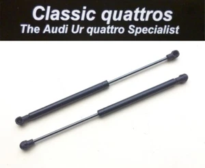 2 x NEW BOOT LID GAS STRUTS AUDI UR QUATTRO TURBO-COUPE B2 855 827 552 G - Picture 1 of 2