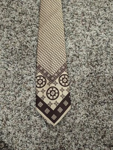 Vintage Neck Tie 1970s Classic Don Loper USA - Picture 1 of 7
