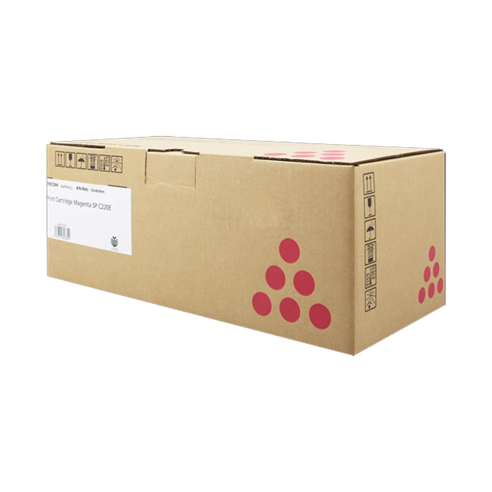 ORIGINALE TONER RICOH 407644 SP C220E MAGENTA PER Ricoh Aficio SP-C240dn - Immagine 1 di 1