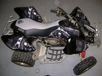 Funda de asiento polaris outlaw 500 parca se adapta solo al modelo 500 Foto 1 de 4