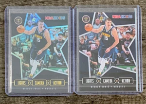 2020-21 NBA Hoops Nikola Jokic Lights Camera Action- HOLO + Base Lot - Picture 1 of 1