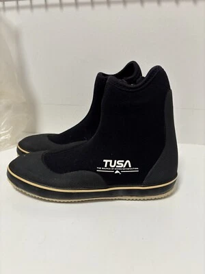 Botas de buceo Tusa talla 6 con cremallera Foto 1 de 4