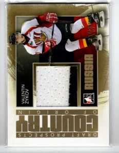 2012-13 ITG Draft Prospects Jerseys Gold #COO05 Valentin Zykov 1/1 *#/10 - Picture 1 of 1
