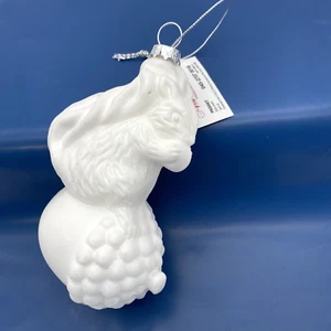 Nordpol Trading Co Kieferkegel Eichhörnchen Glasornament Figur 5,5 Zoll - Bild 1 von 8