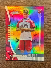 2019 ABSOLUTE SPECTRUM GREEN ROOKIE CARD RC BYRON MURPHY 1/5 CARDINALS # 141
