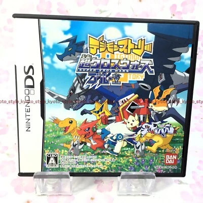 USED Nintendo DS Digimon Story Super Xros Wars Blue 94057 JAPAN IMPORT - Image 1 of 4