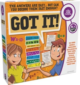 Got It! Game Coded General Knowledge Challenges Happy Puzzle Company Code Break - Picture 1 of 4
