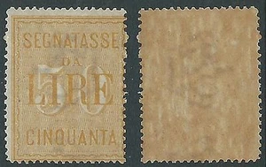 1903 REGNO SEGNATASSE 50 LIRE MNH ** - Y125-3 - Picture 1 of 1