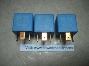3 GENUINE HYUNDAI I20 I30 KIA CEED RELAYS OMRON DC 12V 30A 95230-3A400 - Picture 1 of 3