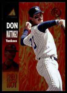1995 Pinnacle Don Mattingly  Card # RH-10 *** N.Y.Y.** Gradable *** 
