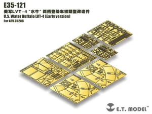 1/35 ET Models - E35-121 LVT-4 Water Buffalo Early Etching Parts for AFV Club - Picture 1 of 15