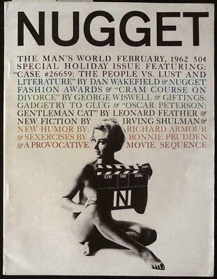 NUGGET Vol 7 #1 February 1962 OLIVIA KANE Phyllis Diller OSCAR PETERSON @ EXCLT - Image 1 of 4