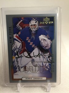 Henrik Lundqvist 2020-21 Upper Deck MVP Gold Script (Not serialized) #10