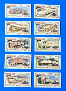 Juego completo Topps Allen & Ginter 2019. CHUGGING A LO LARGO. 15 tarjetas. TRENES - Imagen 1 de 2