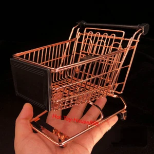 1/6 Scale Metal Shopping Cart Model for 12" Action Figure Scene Props Accessorie - Picture 1 of 14
