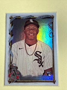 2023 Allen & Ginter Silver Portrait Foil Hot Box RC #212 Oscar Colas White Sox - Picture 1 of 2