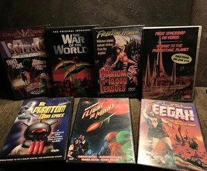 SCI-Fi 7 Disc DVD Collection! UFO, SPACE, WAR of the WORLDS, FLIGHT MARS, ALIEN - Picture 1 of 4