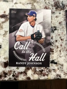 2025 TOPPS MLB CALL TO THE HALL CARD ARIZONA DIAMONDBACKS RANDY JOHNSON #CTH-1 - Picture 1 of 1