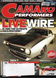 CAMARO PERFORMERS 2010 JANUAR - '68 G-MACHINE, GO BAD PT 5-PAINT,'10 SS SUSP PROJ - Bild 1 von 1