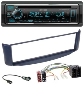Kenwood MP3 Bluetooth DAB USB CD Autoradio für Smart ForTwo 450 blau ohne Metall - Bild 1 von 8