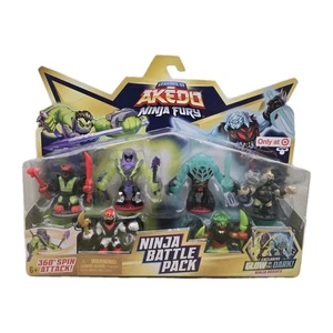 Legends Of Akedo Ninja Fury Ninja Bosses Battle Pk TARGET EXCLUSIVE Glow In Dark - Photo 1/7
