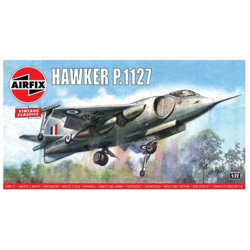 HAWKER P 1127 KIT 1:72 Airfix Kit Aerei Nouveau modèle - Photo 1/1